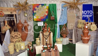 Todo preparado para el inicio de la 48ª Feria de Artesanía Aborigen Chaqueña "René James Sotelo" 1