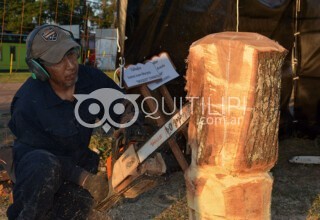 Apertura de un fin de semana cultural con el inicio del 13° Encuentro de Talladores en Madera "Francisco Ferrer" 1
