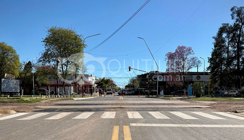 Inauguran repavimentación del acceso Buenos Aires y la Policía recibe nuevos vehículos 21