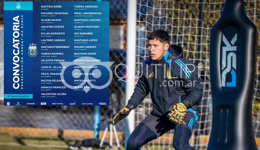 Facundo Quintana convocado a la selección argentina de cara al Mundial de Chile 13