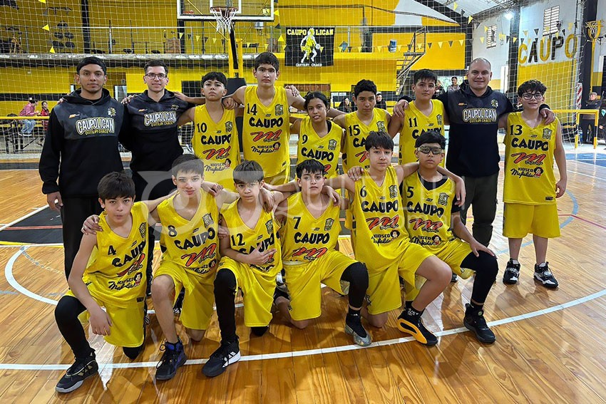 Básquetbol Asociativo: Caupolicán triunfo en U11 ante UNCAUS y cayó en U17 y U13 16