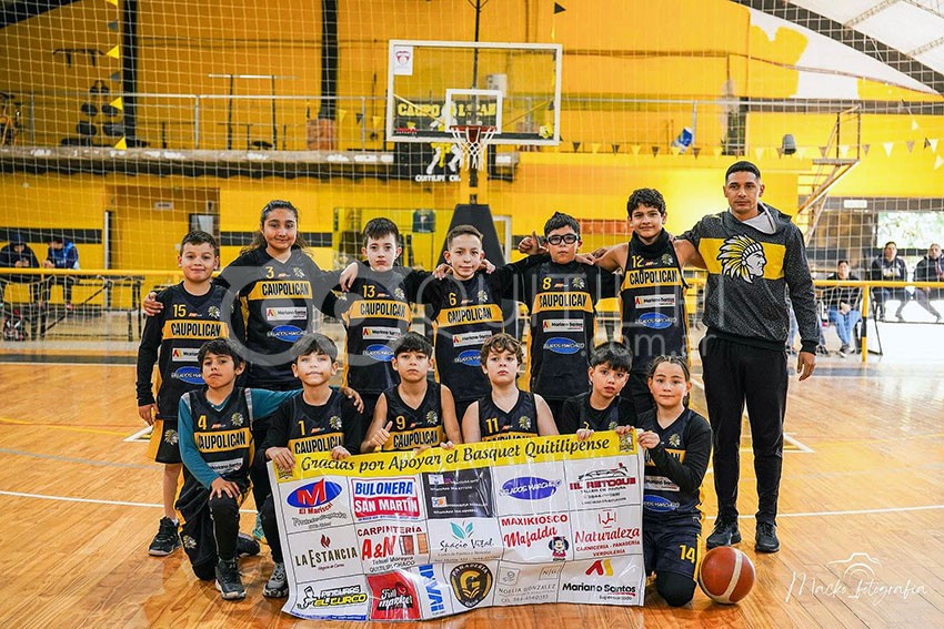 Básquetbol Asociativo: Caupolicán triunfo en U11 ante UNCAUS y cayó en U17 y U13 5