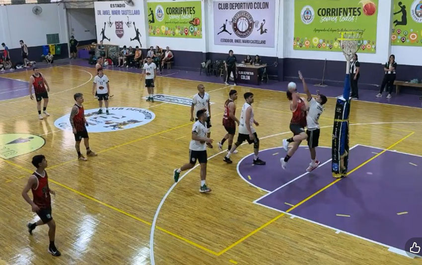 6° puesto de Ruti en la Liga Federal de Cestoball masculina 21