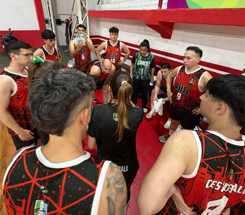 6° puesto de Ruti en la Liga Federal de Cestoball masculina 24