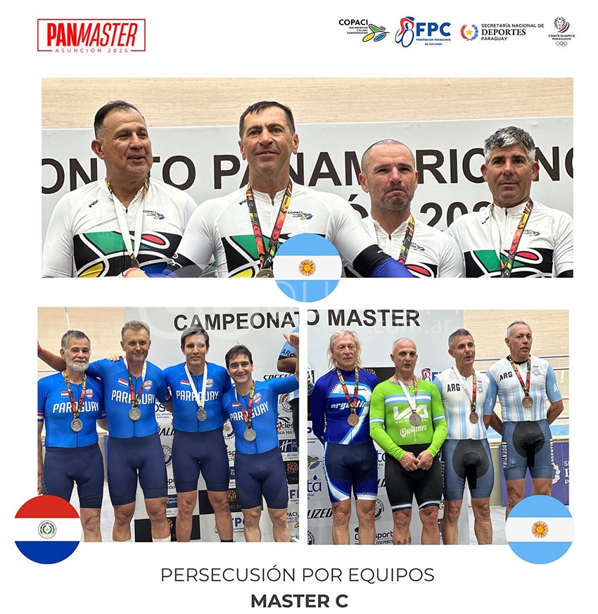 Panamericano de ciclismo: Oro y Bronce de Varese en Asunción, Paraguay 20