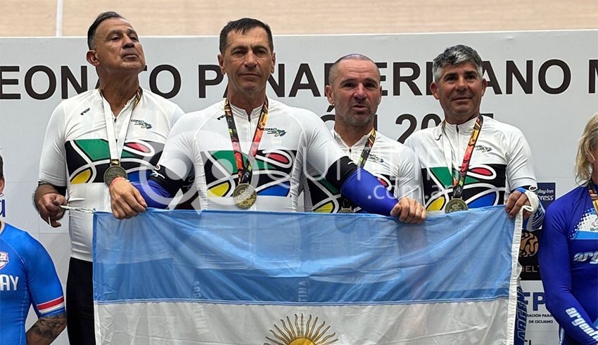 Panamericano de ciclismo: Oro y Bronce de Varese en Asunción, Paraguay 16