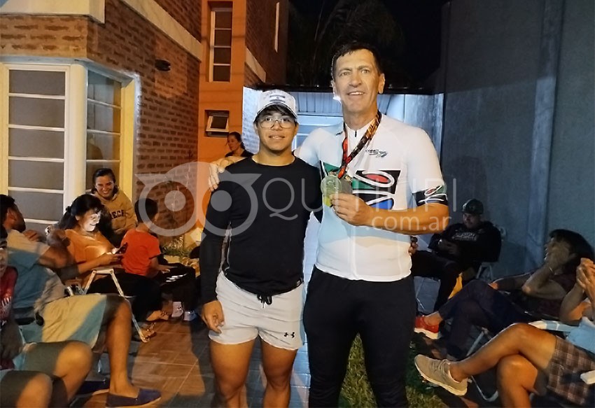 Varese llegó del Panamericano de Ciclismo con una medalla de Oro y otra de Bronce 15