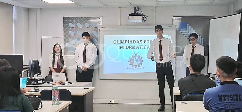 Estudiantes de la Escuela Técnica 18 Campeones de las Olimpiadas Nacionales de Educación Técnico Profesional en la especialidad informática 18