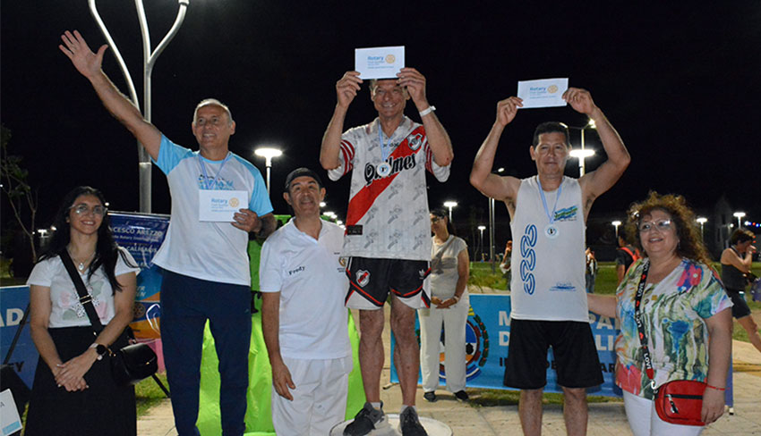 Juan José Toledo y Gabriela Merlo volaron en la Maratón del 113° Aniversario de Quitilipi, organizada por Rotary a beneficio de la Casita del Sol Naciente 40