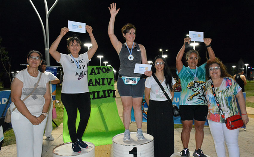 Juan José Toledo y Gabriela Merlo volaron en la Maratón del 113° Aniversario de Quitilipi, organizada por Rotary a beneficio de la Casita del Sol Naciente 39