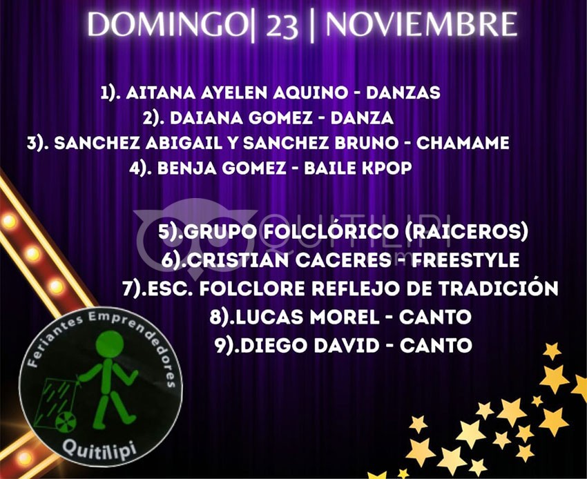 Hoy, vibrantes semifinales del concurso "Talentos Quitilipi" 16