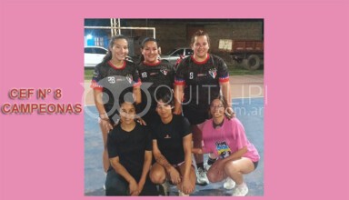 Voleibol a beneficio: el torneo solidario destinado al CEF N°8 quedó en casa 1