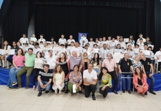 Cien alumnos de todo el departamento Quitilipi recibieron el galardón al Mejor Compañero de 2025 otorgado por Rotary 5