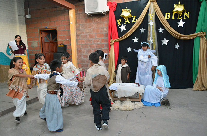 La Casita del Sol Naciente con alegría celebró la llegada del Niñito Dios 21