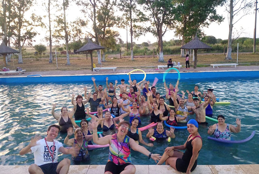 Avanzan los preparativos para la temporada de pileta en el CIC y la Colonia de Vacaciones en el Camping Municipal 24