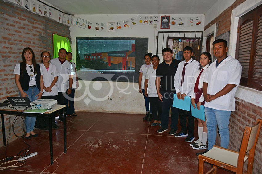 La comunidad escolar de la EEP 1081 recibió un valioso aporte de alumnos egresados de 6° año de la EET N°18 6
