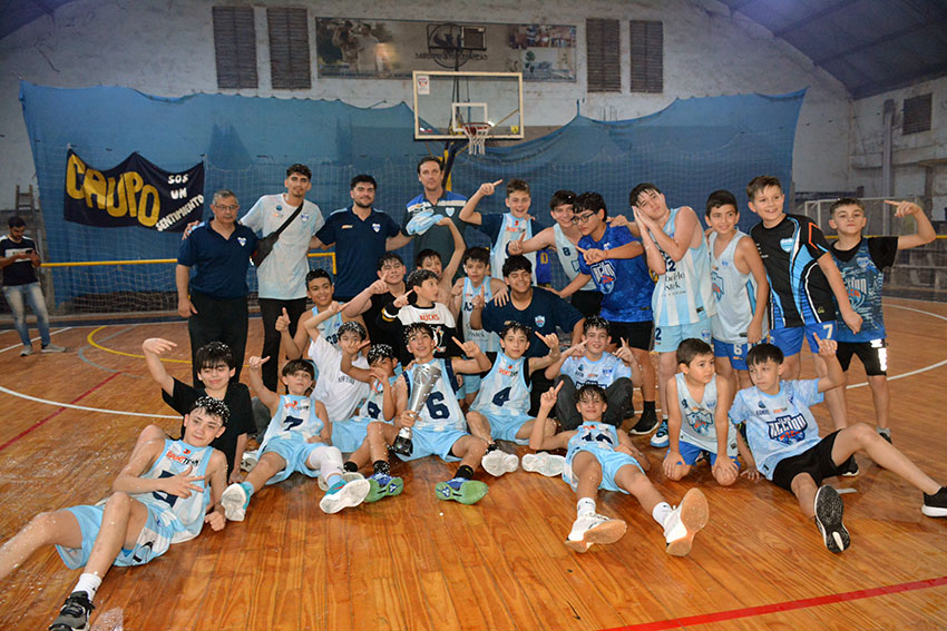 El Club Acción se consagró Campeón de la ASB en la categoría U13 tras derrotar en la final a Caupolicán 27