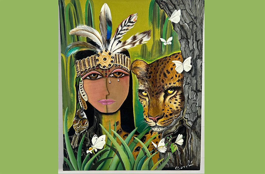 La noticia que dio un vuelco a una obra artística de Carolina Saucedo 74