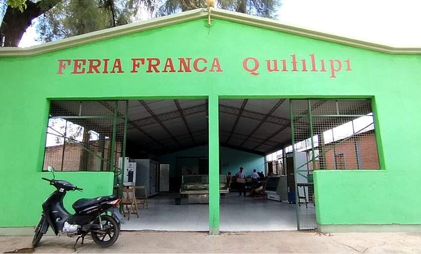 Feria Franca Quitilipi: la lluvia favorece a la producción; sin embargo, las ventas cayeron y ya suman reiterados robos al local 74