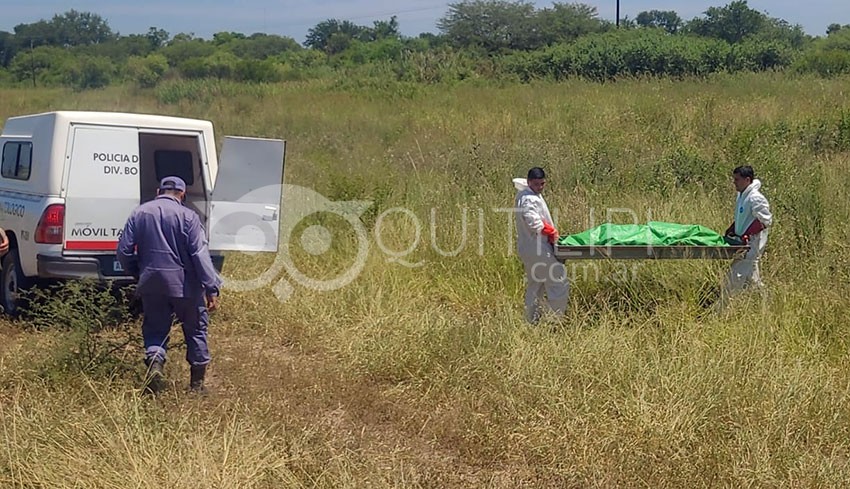 Hallan un hombre fallecido en Quitilipi a la vera de la Ruta 16 10