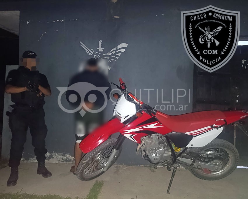 Cae un joven en una moto "melliza" 4