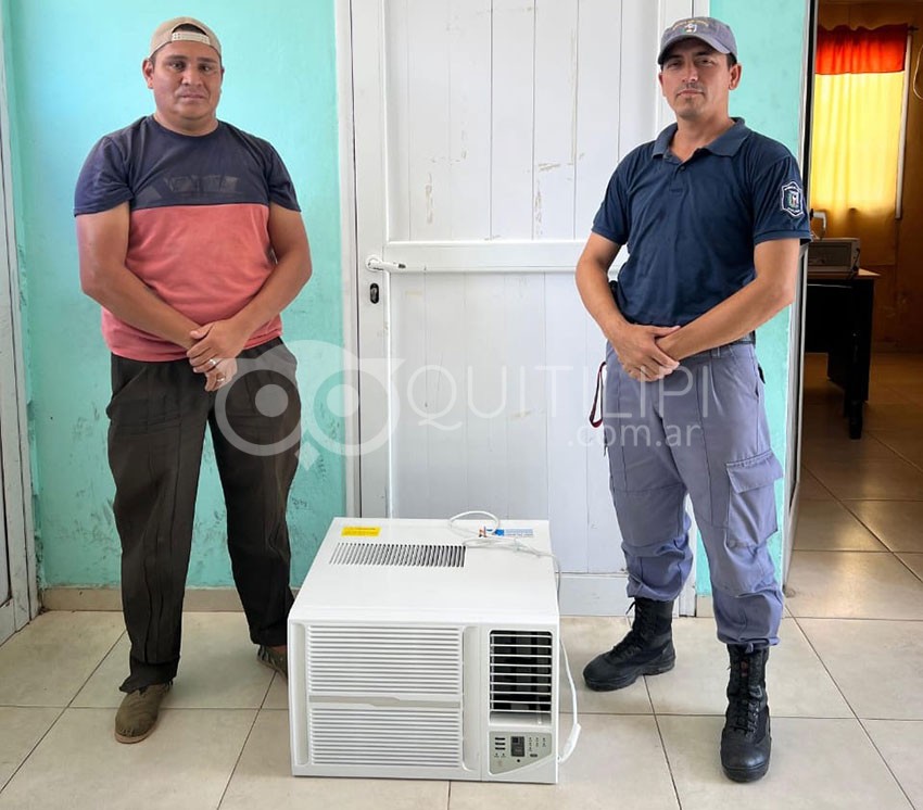 Intervención policial en el barrio Fuerte Apache: secuestran un acondicionador de aire 4