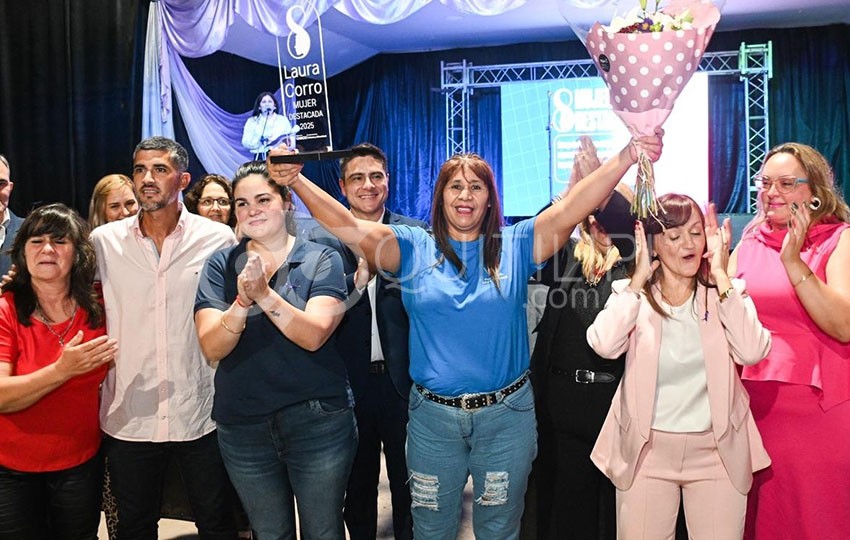 Orgullo en Quitilipi: Rocío De Gárate fue distinguida por su labor solidaria en ALCEC 24