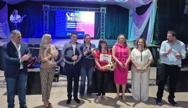 Orgullo en Quitilipi: Rocío De Gárate fue distinguida por su labor solidaria en ALCEC 1