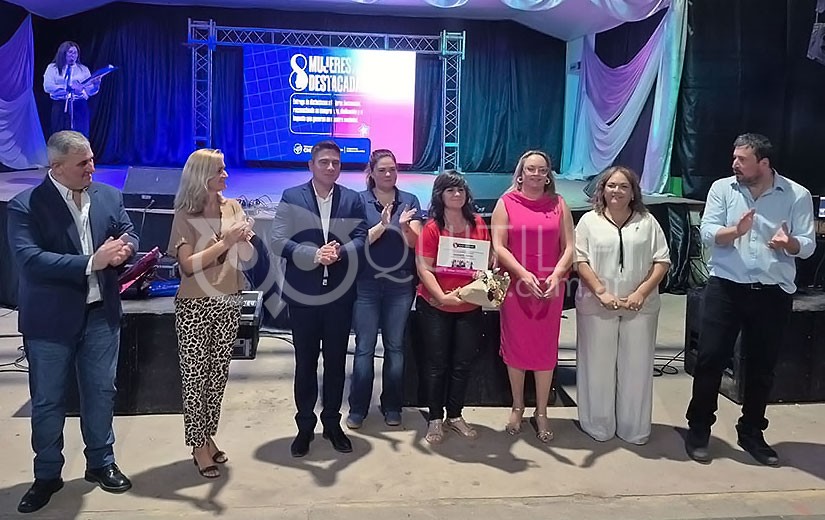 Orgullo en Quitilipi: Rocío De Gárate fue distinguida por su labor solidaria en ALCEC 7