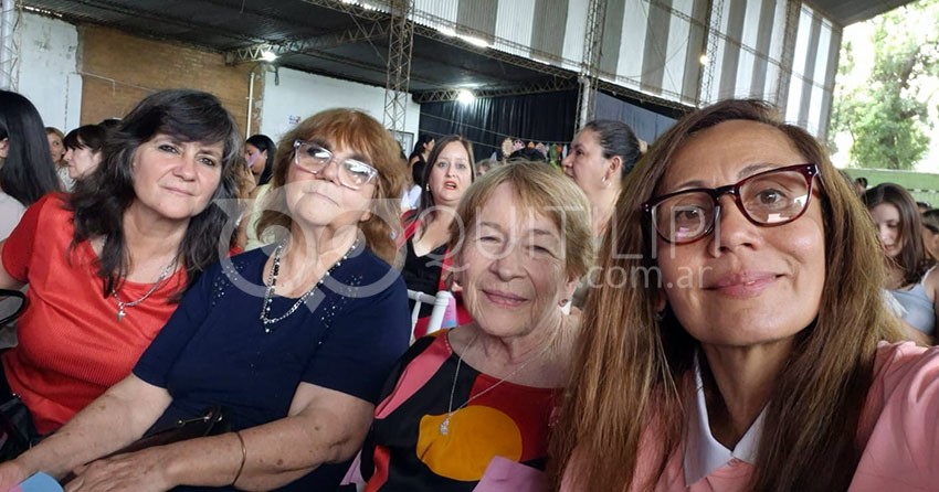 Orgullo en Quitilipi: Rocío De Gárate fue distinguida por su labor solidaria en ALCEC 22