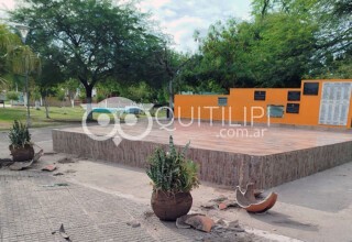 Vandalismo a metros de la Comisaría en la Plaza San Martín 28