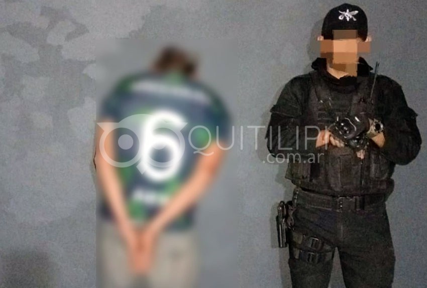 Barrio Matadero: la Motorizada detuvo un hombre y recuperan elementos sustraídos 5