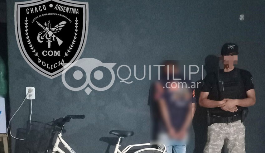 Operativo "Lince" permite capturar a un joven con elementos robados 10