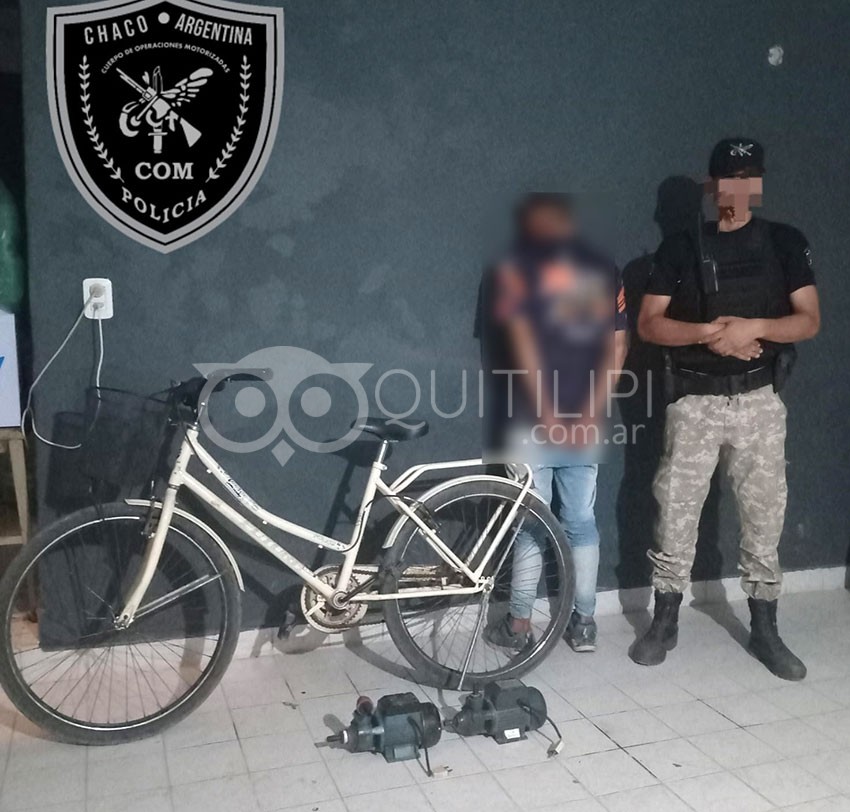 Operativo "Lince" permite capturar a un joven con elementos robados 4