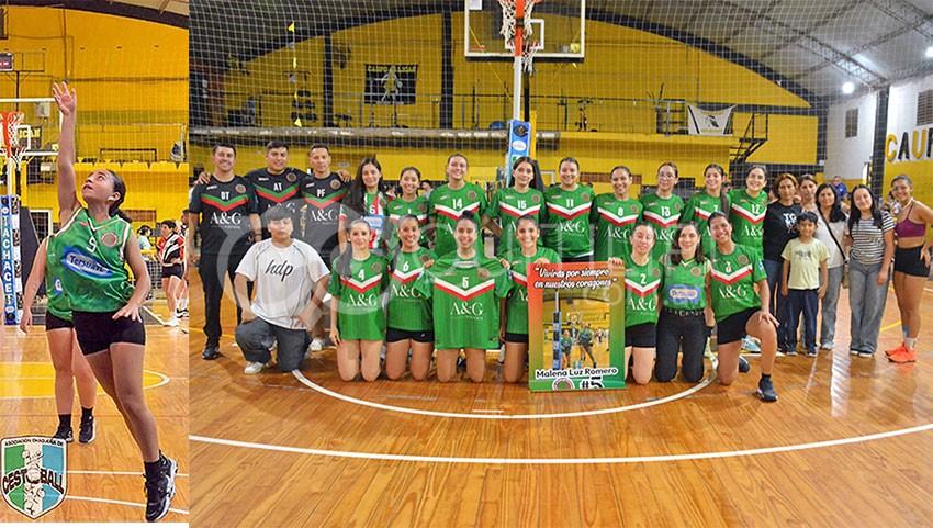 El último adiós a la gran capitana: el cestoball de Chaco brindó tributo a Malena Luz Romero 13