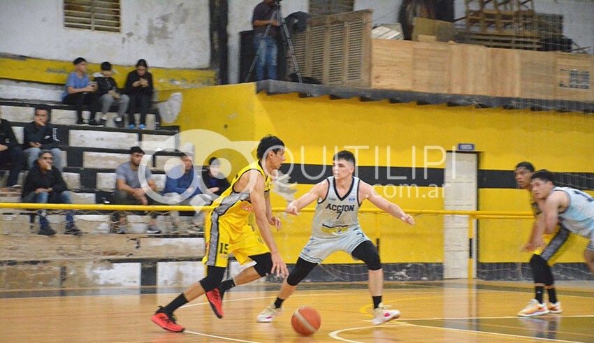 Apertura de la ASB: Caupolicán mejoró, pero Acción se quedó con el triunfo y los puntos 22