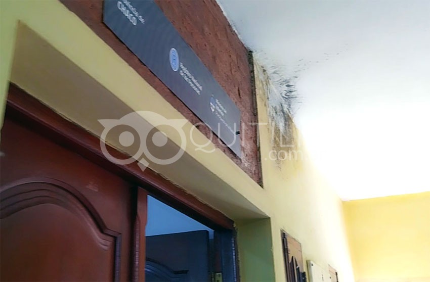 Registro Civil 1: evalúan reparar el techo por filtraciones y analizan la demorada ampliación del edificio 15