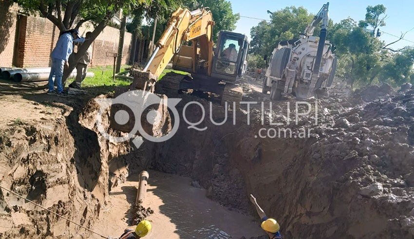 Sameep: obra clave para mejorar el sistema cloacal en un amplio sector del casco céntrico 13