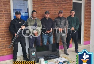 Cuatro detenidos: Tres por robar en la EES 70 y otro por sustraer una caja de herramientas 14