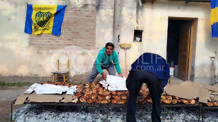 De las cenizas volvió a la vida la Peña Boca Pasión "Quique" Hrabina 25