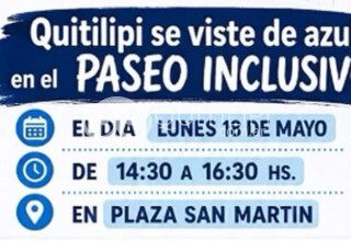 Quitilipi se viste de azul: invitan a la comunidad a un Paseo Inclusivo por el Autismo 34