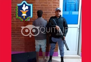Golpe a la delincuencia en Quitilipi: cayó"El Ruso" con un televisor robado a pocas horas del hecho 14