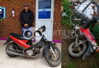 Inseguridad en Quitilipi: le robaron la moto a la madrugada y la policía recuperó horas después 22