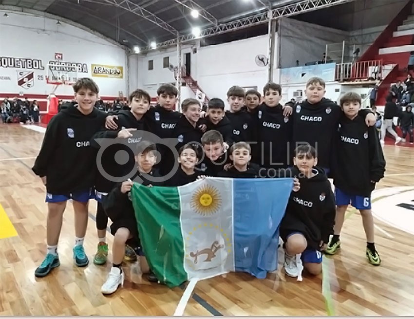 Básquetbol U11: Chaco Campeón del NEA con tonada quitilipense 24