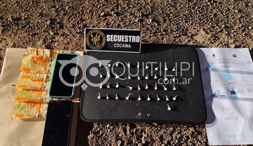 Persecución en ruta 16: dos detenidos con cocaína y un auto prófugo tras operativo antidrogas 10