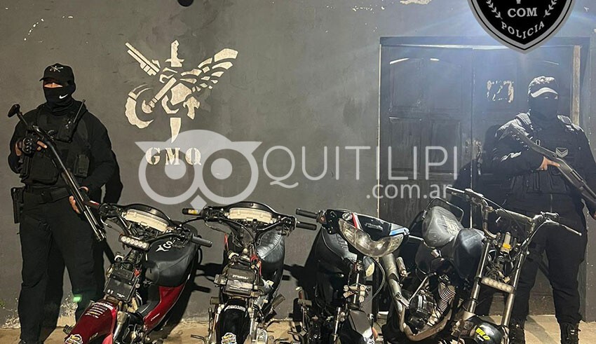 Operativo "Lince" en pleno centro: la división com secuestró cuatro motos con irregularidades 10