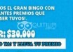 Mañana jugamos todos por el cestoball. Gran Bingo Show de ACHACE en el Club Caupolicán 66