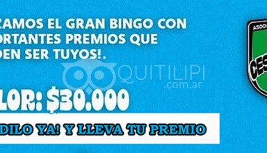 Mañana jugamos todos por el cestoball. Gran Bingo Show de ACHACE en el Club Caupolicán 13