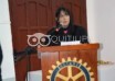 Nieves Navarrete asumió la presidencia de Rotary Club Quitilipi 68