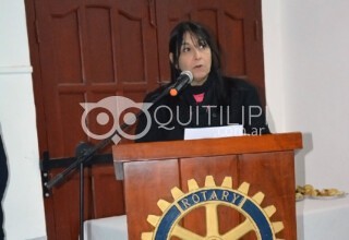 Nieves Navarrete asumió la presidencia de Rotary Club Quitilipi 22
